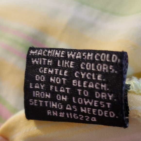 Vintage Striped & Floral Bushwacker Top – Size 6 - Picture 8 of 8